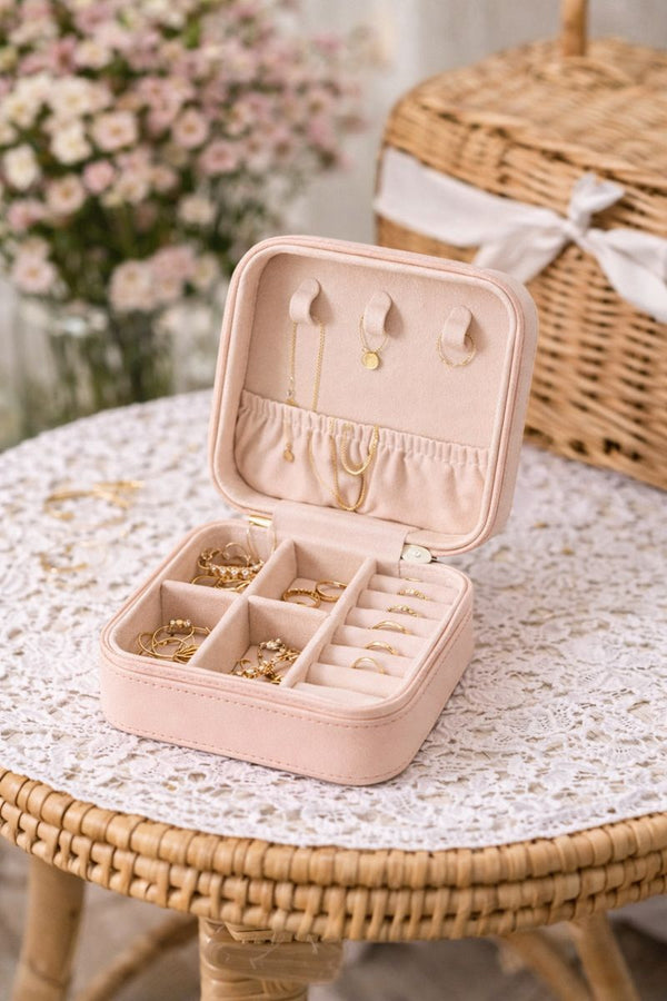 Mini Jewelry Organizer Box – Travel & Daily Storage