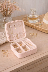 Mini Jewelry Organizer Box – Travel & Daily Storage