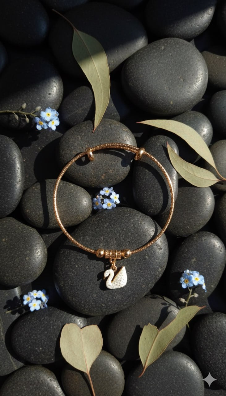 Swan Grace Crystal Bracelet